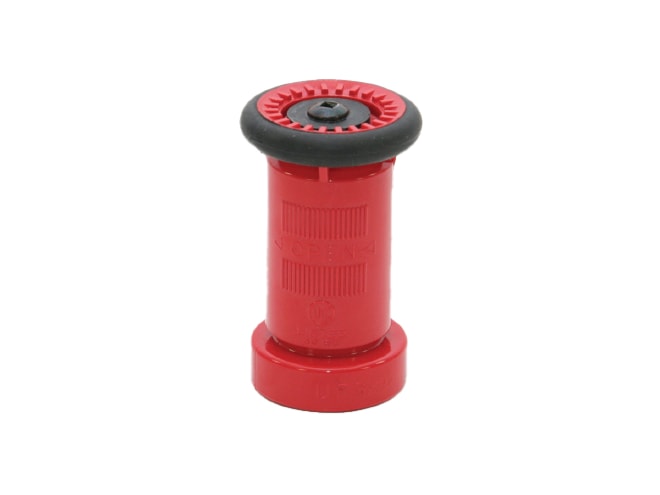AMT Red Lexan Fire Hose Nozzle