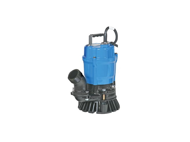Tsurumi Pump HS Series Semi-Vortex Submersible Trash Pump