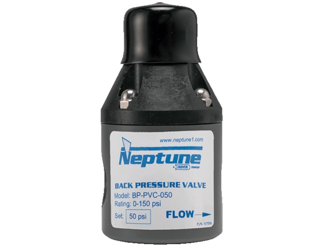 Neptune Back Pressure Valve